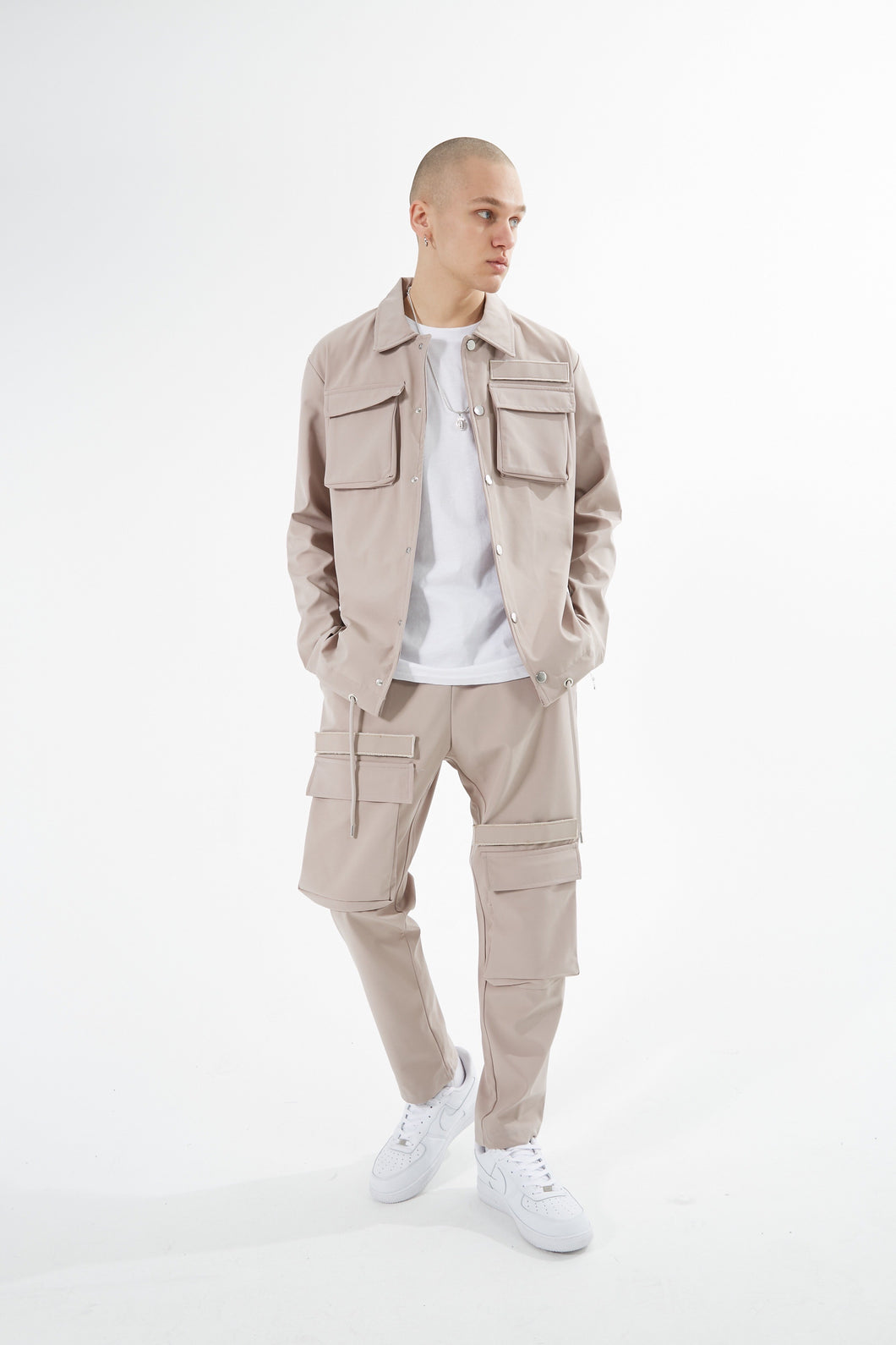 ENSEMBLE CARGO KAPONE - BEIGE