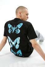 Charger l&#39;image dans la galerie, TEE SHIRT BUTTERFLY NOIR
